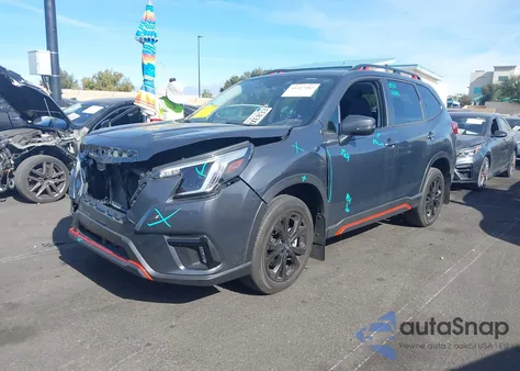 2023 Subaru Forester Sport из США, поврежденный, VIN JF2SKAJCXPH527011